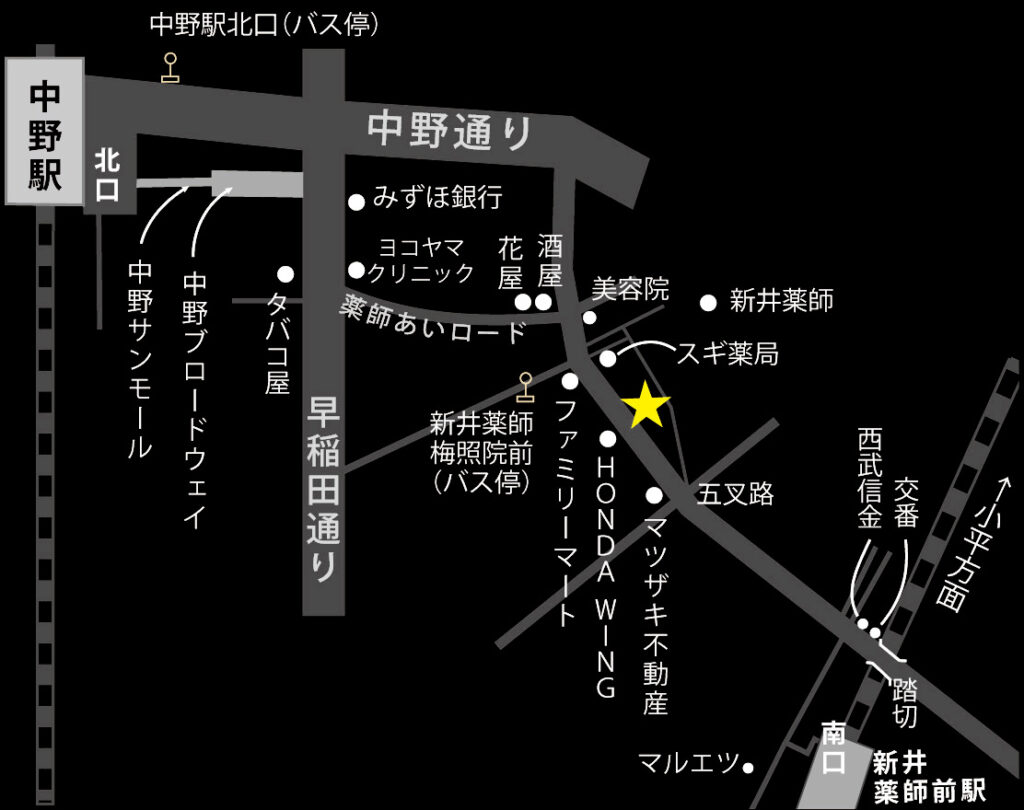 東京公演地図