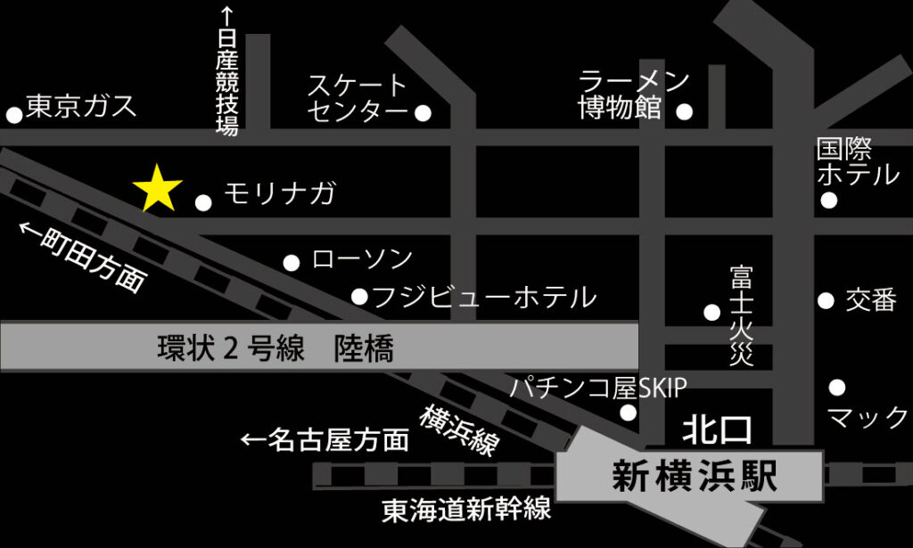 横浜公演地図